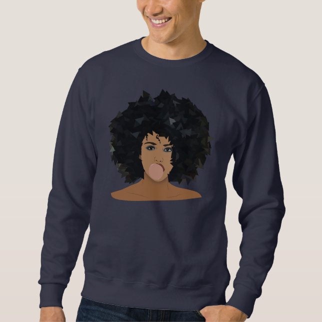 BUBBLEGUM Sweatshirt-Dunkelheit Sweatshirt (Vorderseite)