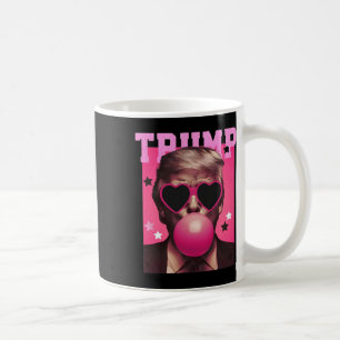 Bubblegum Trump blasen Blase Gum Weihnachts Pink Kaffeetasse