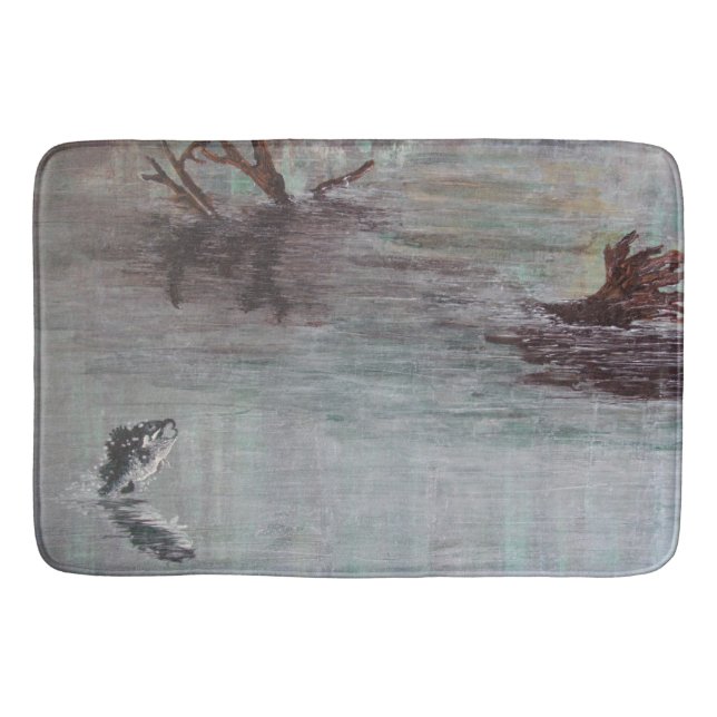 Bubblepazifische Bathmatten Badematte (Vorderseite)