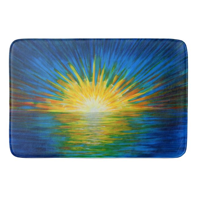 Bubblepazifische Bathmatten Badematte (Vorderseite)