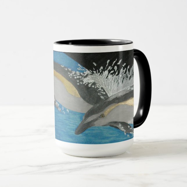 Bubblepazifische Tasse (VorderseiteRechts)