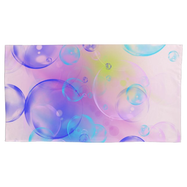 BUBBLES - Abstraktes Bild des Fraktals Kunst - Kissenbezug (Vorderseite)