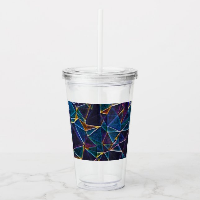 Bubbles Acrylic Tumbler Acryltrinkbecher (Vorderseite)