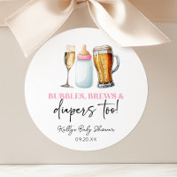 Bubbles Braut und Windeln auch! Babyparty