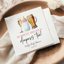 Bubbles Braut und Windeln auch! Babyparty