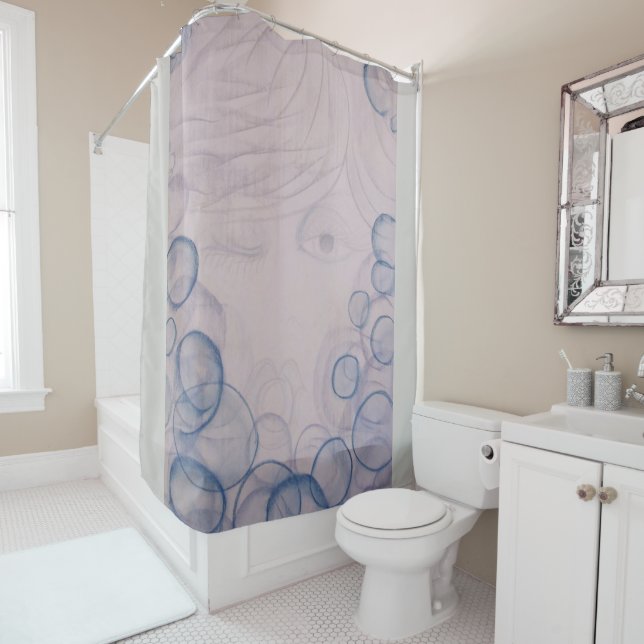 BUBBLES Duschvorhang | m3galleryStudio (Beispiel)