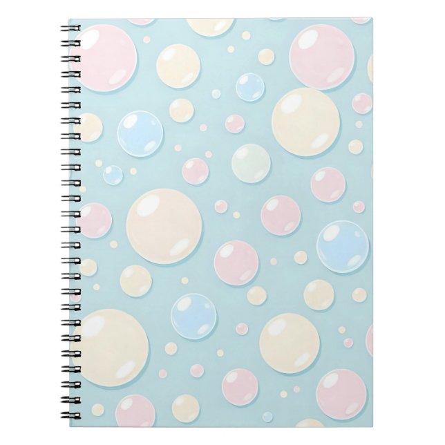 Bubbles Notizbuch  Notizblock (Vorderseite)