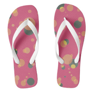 BUBBLES Universelles rosa auf der benutzerdefinier Flip Flops