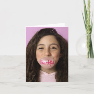 Bubblespeck Dankeskarte
