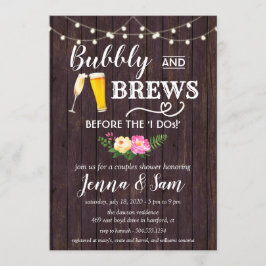 Bubbly and Brews Invasion, Bubbles and Brews Einladung