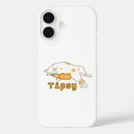 Bubbly Cuddle Beer Cat iPhone 16 Hülle