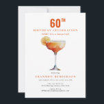 Bubbly Drink 60. Geburtstagsparty Einladung<br><div class="desc">Bubbly Drink 60. Geburtstagsparty Einladung Was für eine lustige Art,  jemanden zu feiern etwas Besonderes!</div>