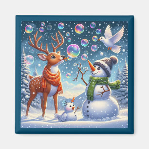 Bubbly Friends Magnet