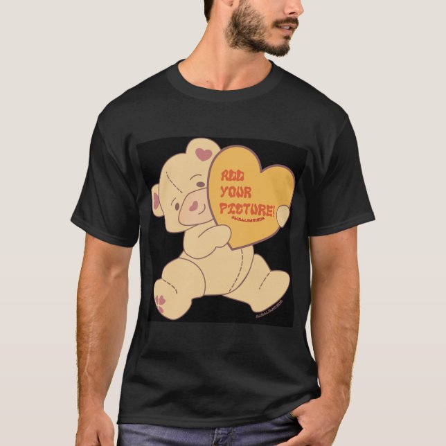 Bubbly Niedlich Beer Pink Colorway T-Shirt (Vorderseite)