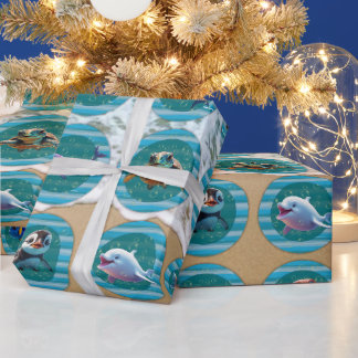 Bubbly Seas 1 Wrapping Paper Rolls Geschenkpapier