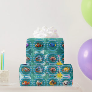 Bubbly Seas 3 Wrapping Paper Rolls Geschenkpapier
