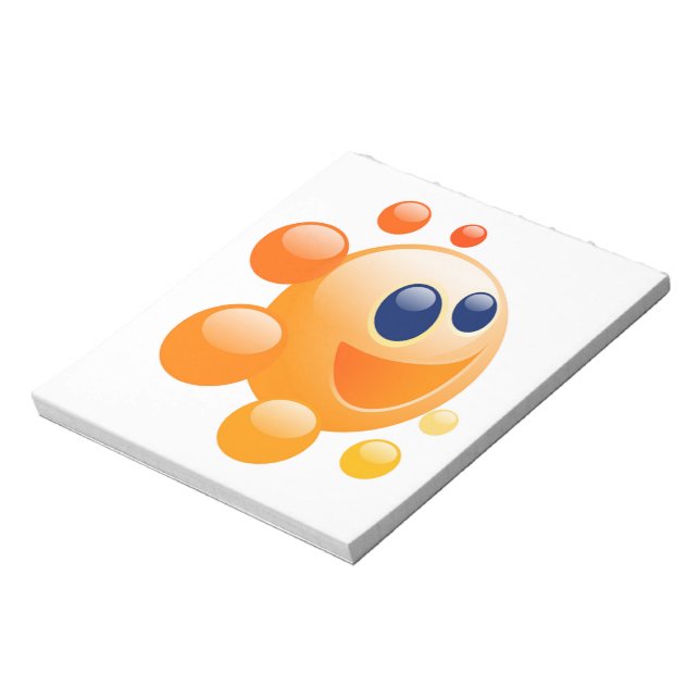 BUBBLY SUN NOTIZBLOCK (Rotiert)
