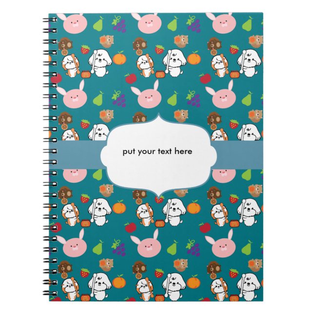 Bubbly und seine Freunde Notizblock (Vorderseite)