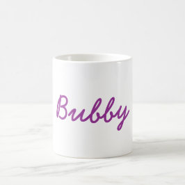 "Bubby" Yiddish Großmutter-Kaffee-Tasse Kaffeetasse