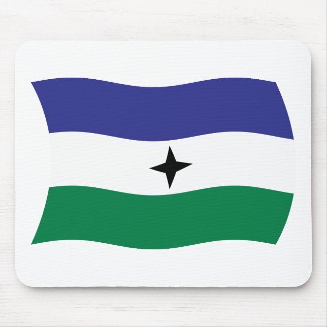 Bubi Nationalist Flag Mousepad (Vorne)
