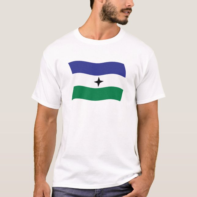 Bubi Nationalist Flag Shirt (Vorderseite)
