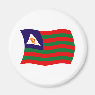 Bubi-Stammesflagge-Magnet Magnet