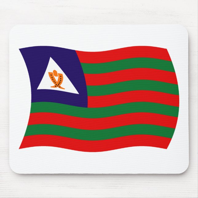 Bubi Tribal Flag Mousepad (Vorne)