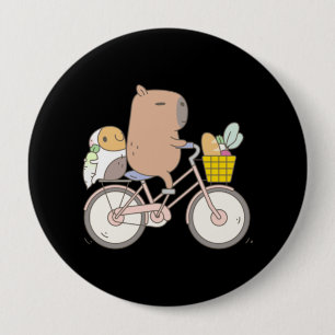 Bubu die Guinea Pig Biking Button
