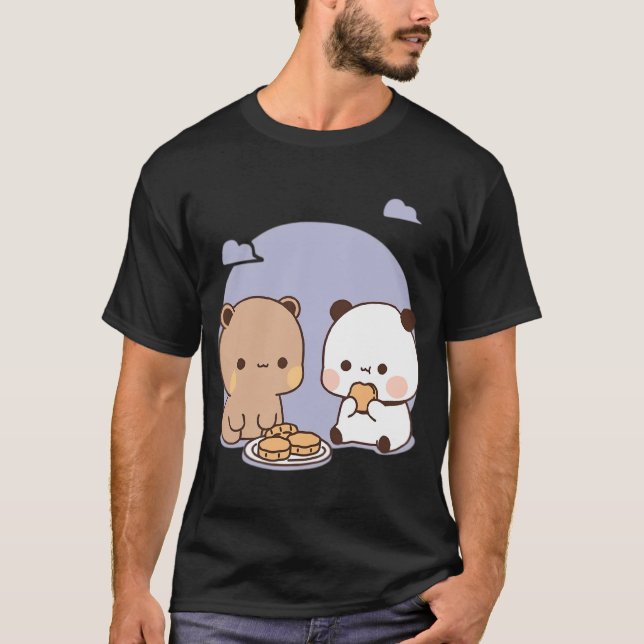 Bubu Dudu isst Cookies, Niedlicher Bubu Dudu T-Shirt (Vorderseite)