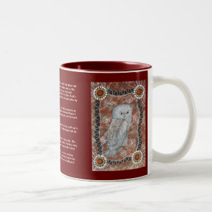 Bubuk (Hibou rêvant) Mug avec une histoire de rê