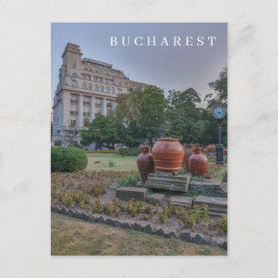 Bucarest Cismigiu Park vue carte postale