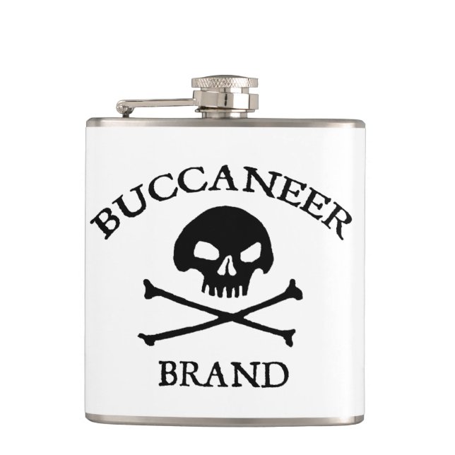 Buccaneer Brand Flasche Flachmann (Vorderseite)
