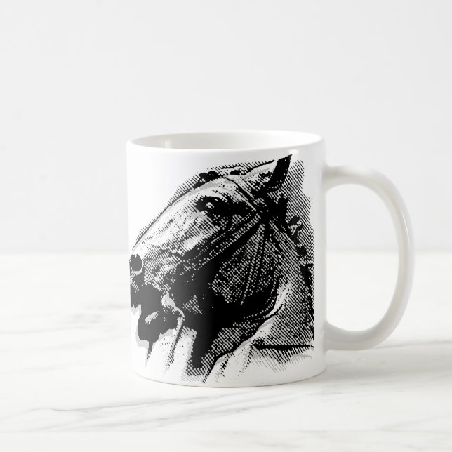 Bucephalus Kaffeetasse (Rechts)