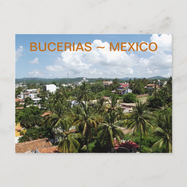 Bucerias Bahia de Banders Postkarte (Vorderseite)