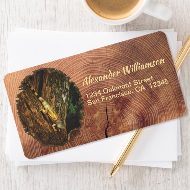 Bucerias Iguana 1069 Anschrift Adressaufkleber (Von Creator hochgeladen)