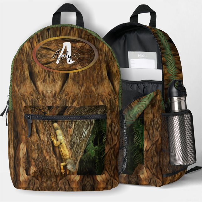 Bucerias Iguana 1069 Bedruckter Rucksack (Von Creator hochgeladen)