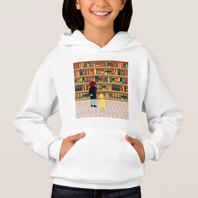 Buch auswählen hoodie (Vorderseite)