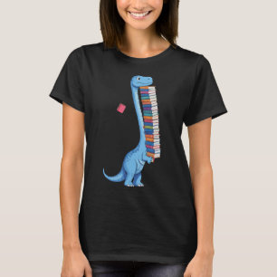 Buch Carry Dinosaur Reading Dino T-Shirt