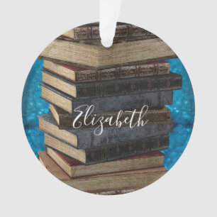 Buch Club Friend Monogram Ornament