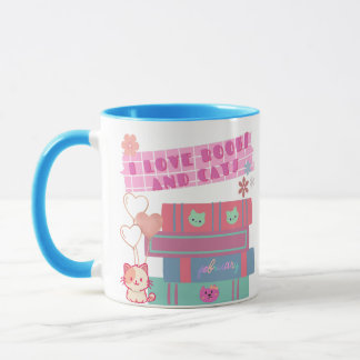 Buch Coquette - Ich liebe Bücher & Katzen - Buchli Tasse
