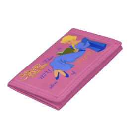 Buch, das jugendlich Prinzessin Odette Wallet Trifold Geldbörse