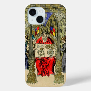 Buch der Alchemie und hermetischen Künste iPhone 15 Hülle