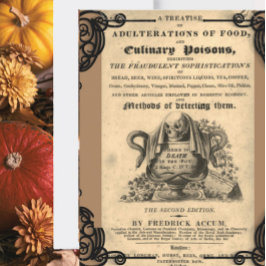 Buch der kulinarischen Gifte aus dem Jahre 1820 an Postkarte