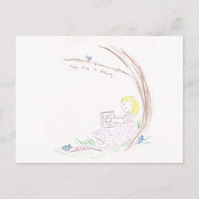 Buch der Träume Postkarte (Vorderseite)