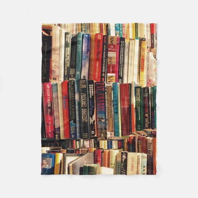 Buch-Fleece-Decke Fleecedecke (Vorderseite)