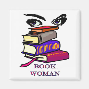 Buch-Frauen-Magnet Magnet
