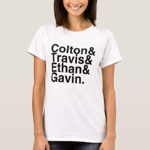 Buch-Freunde - Colton Travis Ethan Gavin T-Shirt
