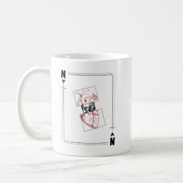 Buch Inspiriert Tasse (sechs Krähen)