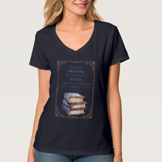 Buch Intelligentes T-Shirt (Vorderseite)