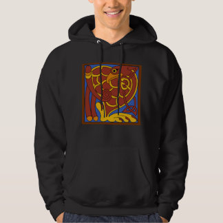 Buch Kells keltischer Knoten Mittelalterlicher Vog Hoodie